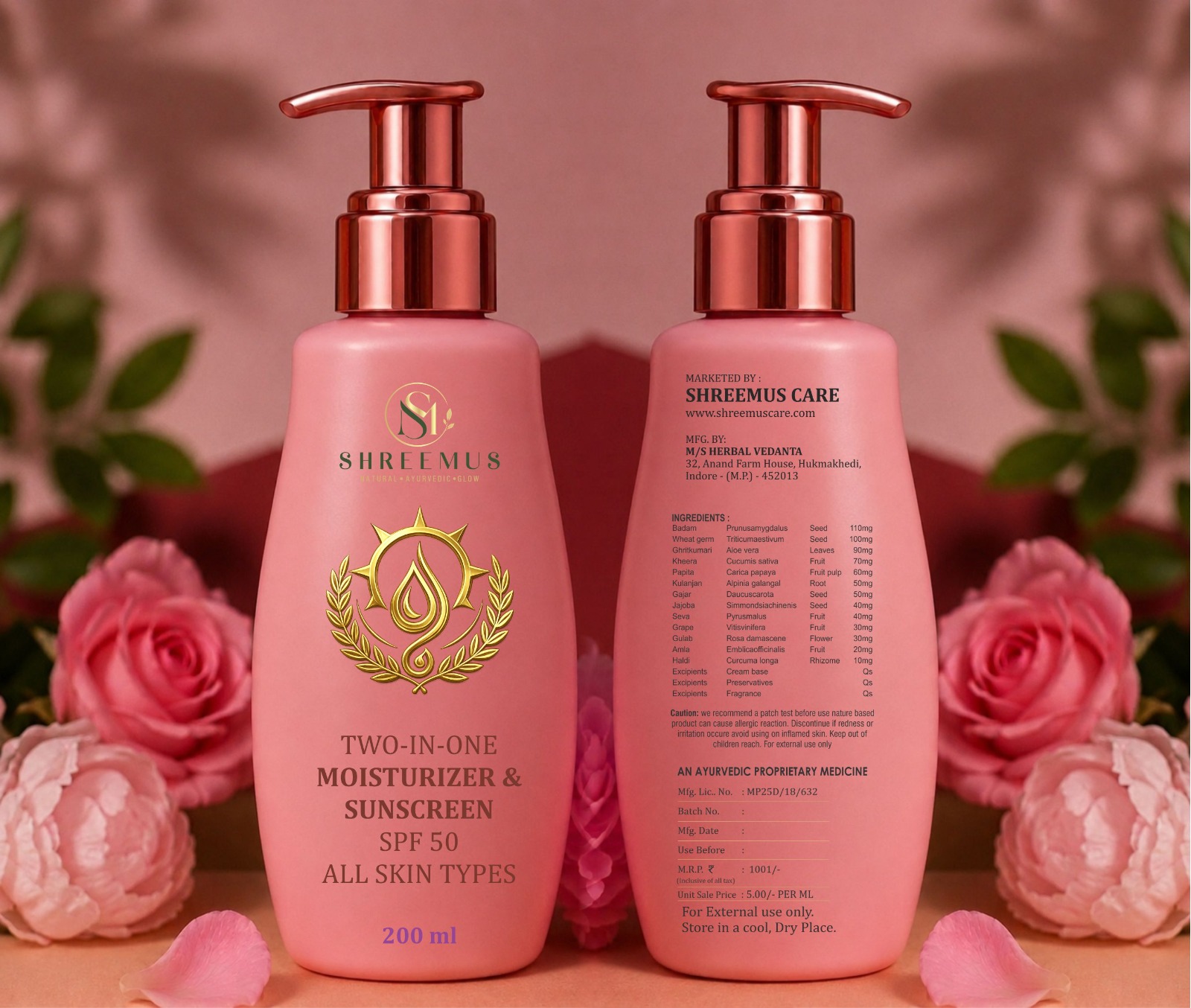 P3 TWO-IN-ONE MOISTURIZER & SUNSCREEN - Image 1